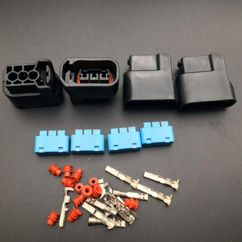 LIZAPUS 4PCS Compatible with Honda S2000 F20 F22 3-Pin Ignition Coil Pack Connector Plug Housing - Image 2